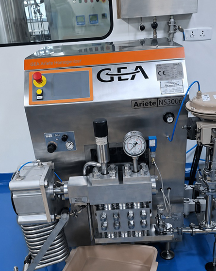 Organic solution filling line