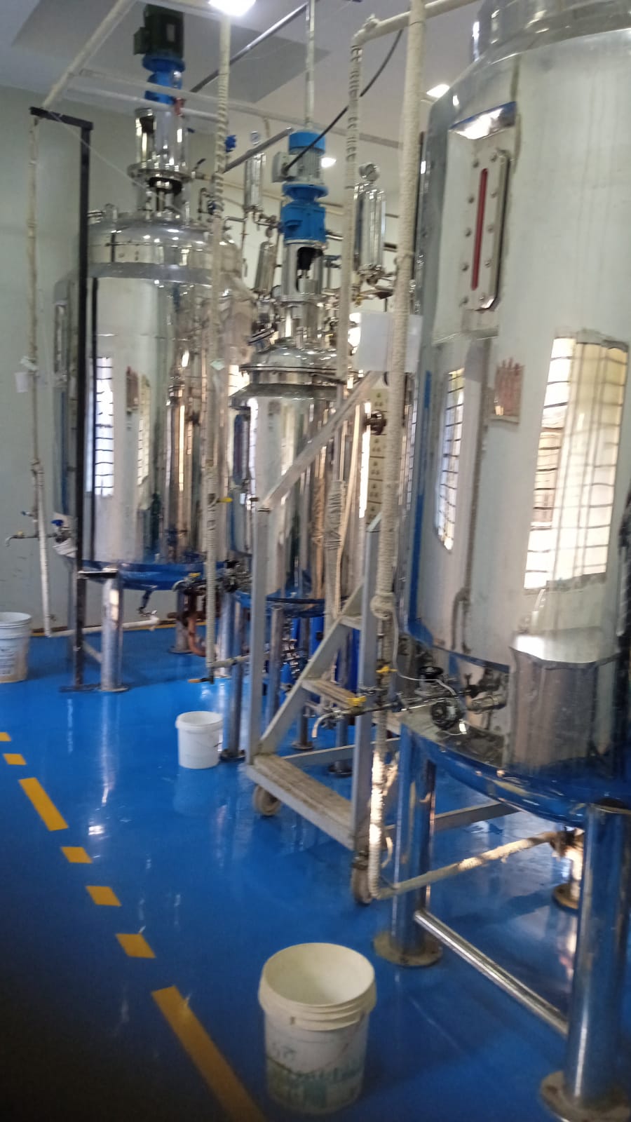 Biofertilizer fermentation tanks